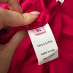 Lovers + Friends NWT  Tyler Cropped Hoodie Sweatshirt Sz S Hot Pink Photo 3