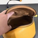 Coach Mini Court Pebble Leather Backpack in Mustard No E2221 - C8803 Photo 5