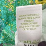 Lilly Pulitzer  Mila Sun Dance Shift Dress 4 Green Yellow Resort Wear Classic Photo 12