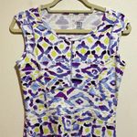 Title Nine  Dream A-Line Pattern Multicolor Active Athletic Dress Size Small Photo 3