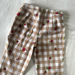 Maeve Gingham Floral Embroidered Capri Pants NWT - size 4 Photo 8