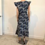 Vineyard Vines large tropical poplin flutter midi dress pockets D1 2761 Photo 8