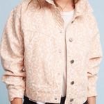 Anthropologie Printed Trucker Jean Jacket  Photo 0