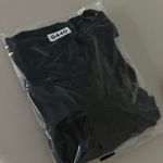 I am gia I.Am.Gia Cyrene Black Ruched Cut Out Ruffle Mini Dress Photo 6