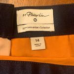 3.1 Phillip Lim  mini skirt women’s 14 animal print orange blue high wais… Photo 1