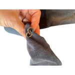 CALIA By Carrie Underwood Crushed Velvet Velour Navy Pullover Sweatshirt Large Photo 4