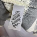 Socialite grey stripe mock neck dolman sleeve XL Photo 5