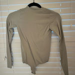 SKIMS  Gray Long Sleeve Bodysuit Photo 0