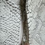 Naked Wardrobe New Snake V Waist Pant Faux Leather Size L Photo 5