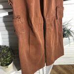 Forever 21 Brown Cargo Carpenter Wide Leg High Rise Pants Photo 14