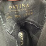 Patina Vero Boot 10.5 Portland Leather Goods Square Chelsea Heel Handmade Mexico Black Photo 1