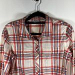 The North Face The North Face Long Sleeve Button Up Shirt Womens Large Plaid Cotton Roll Tab Photo 1
