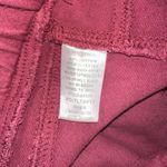 Umgee  maroon distressed elastic waist jeggings size S Photo 6