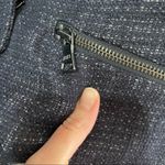 Banana Republic  Tweed Linen Fringe Blazer Womens 2 Academia Corpcore Retro Glam Photo 5