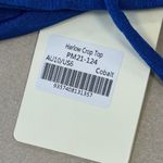 Peppermayo  Harlow Crop Top, Cobalt Blue - Size 6 - NWT Photo 6