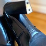 Prada Women’s Black Leather Pointer Toe Heeled Ankle Boots Size 10 Photo 5