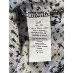 Calvin Klein Jeans White & Black Blouse Women's Size Small | 3-207 Photo 4