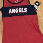Campus Lifestyle MLB Los Angeles Angels Tank Top Women’s S NWT Photo 0
