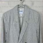 Old Navy NWT Striped Linen Blend Blazer Size S Photo 2