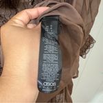 ASOS  Design Kalia Lace Mini Dress Brown Size 6 NWOT– Boho Romantic Party Style Photo 3