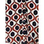 TRUTH BY REPUBLIC Womens Retro Geometric 70's Vibe Print Button Up Shirt Top XS Black Size undefined Photo 2