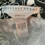 Geoffrey Beene Sport black and white skirt with pockets and side zipper Photo 2