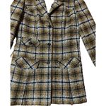 Pendleton Vintage  Blazer skirt Suit 100% Virgin Wool Plaid Yellow/black-‎ Sz12 Photo 3