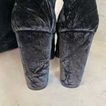 Stuart Weitzman New!  Vidaland Black Stretch Crushed Velvet OTK
Boots Sz 6.5 $995 Photo 4