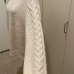 In Loom  ivory cable knit sweater size Medium Photo 2
