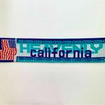 Heavenly Ski Resort California brightly colored unisex scarf with tassels Photo 2