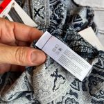 Three Dots  Pull On Pants Blue Batik New NWT Loungewear Resort Casual Medium New Photo 13