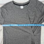 CAbi 3650 Put on Sweatshirt Gray Long Sleeve Knit Dress Mini Casual S Photo 4