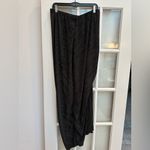 Good American  Always Fits Plissé Maxi Skirt High Slit Stretchy Plus Size 2X 3X Photo 5