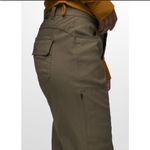 prAna Halle Cross Functional Pants Slate Green Sz 8 Outdoors Water Repellent Photo 3
