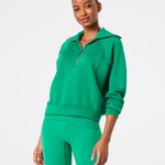 Spanx  AirEssentials® Half Zip - Field Green  Photo 2