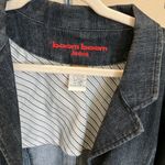 Boom Boom Jeans  Denim Jacket cute striped lining cover buttons Photo 4