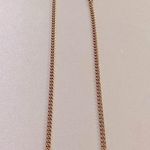 Michael Kors  gold steel crystal pave reversible necklace Photo 0