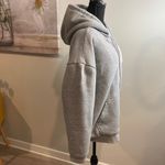 Charlotte Russe XL Gray Hoodie Coat - LA Vibes, Preloved & Stylish Photo 2