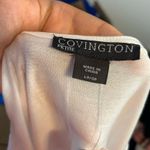 Covington Nwt  Geometric White Tank Photo 2