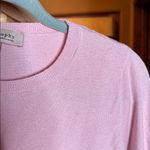 Philosophy Soft Pink Long Sleeve Thin Sweater Size Small Photo 8