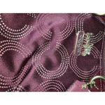 Coach Crimson Red Art Signature C Jacquard Dotted Sophia Satchel Shoulder Bag Photo 8