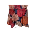 Kona Sol  Peach Pink & Navy Floral Print Tankini Top Women's 14W Photo 4