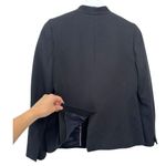 J.Crew  Black Going-Out Blazer in Stretch Twill Size 6 Photo 5