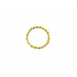 Boutique Sparkling Yellow Gold Plated 925 Margarita Chain‎ Flexible Ring, Sz 6.5 Photo 12