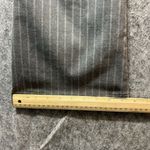 Be cool Y2K 90s Dress Pants Medium Gray Pinstripe Wide‎ Straight Leg Low Rise  Photo 8