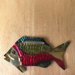 Fish Pin Brooch Handmade Whimsical Vintage Beach Photo 5