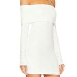 Revolve ENZA COSTA x Off-Shoulder Sweater Mini Dress Photo 2