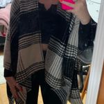 EXPRESS plaid wool shawl  Photo 0