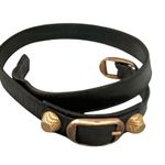 Balenciaga  Arena Giant Rose Gold Double
Tour Bracelet Small $250 Photo 1