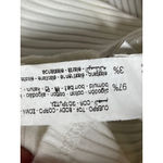 ZARA Women's White Cold Shoulder Short Sleeve Rib Knit Blouse Crop Top Size S Photo 4